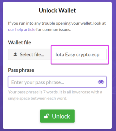 how to open crypto wallet account