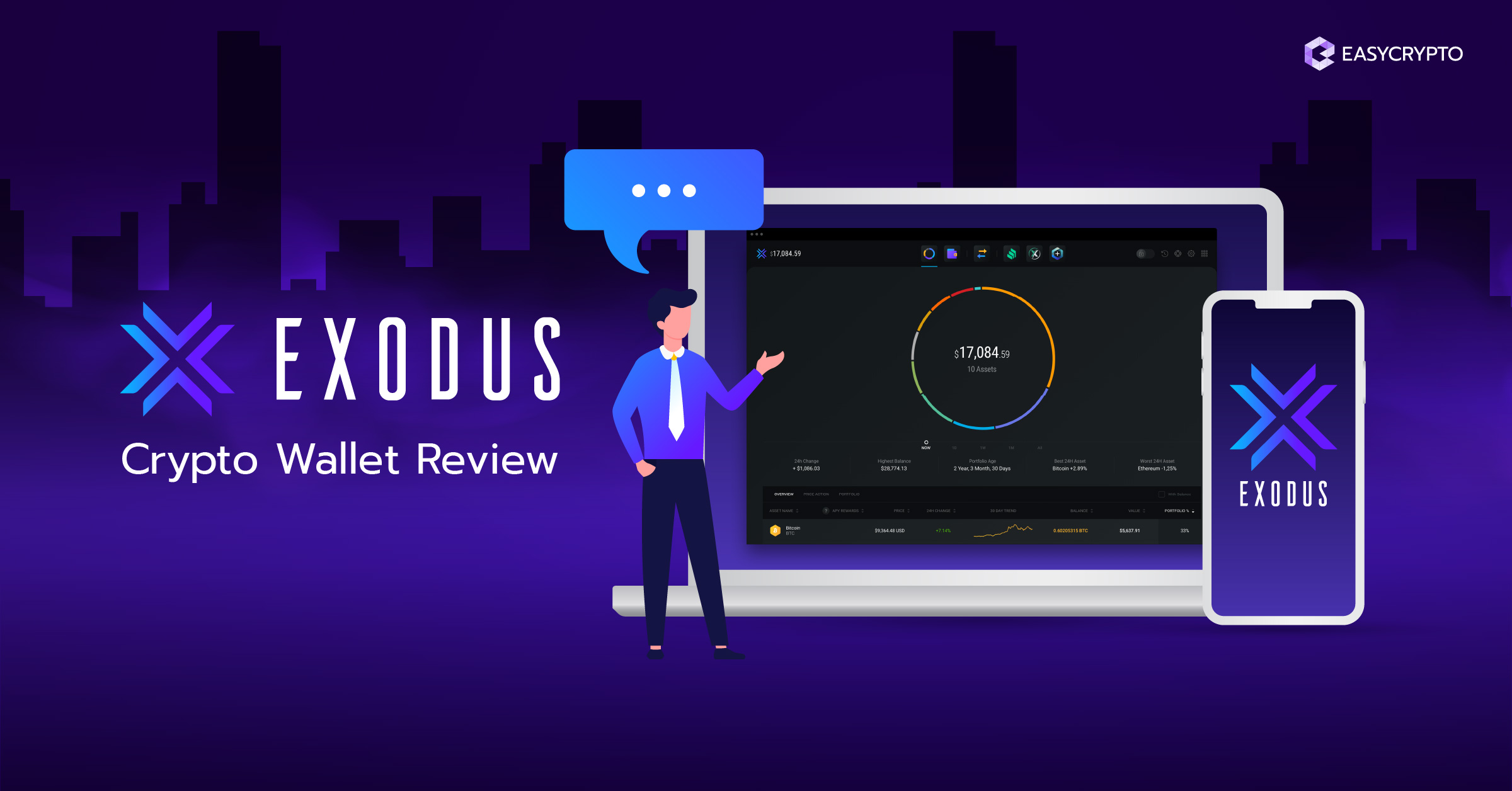 Exodus Crypto Wallet Review - Cryptocurrency Storage Made Simple